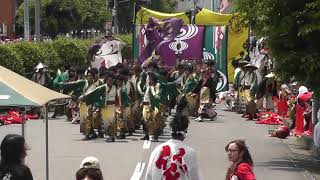 kagura 犬山踊芸祭2018　九重　絢爛豪華　パレード会場2日目