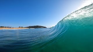 POV SURFING ULTRA CLEAN WAVES! (BARRELS \u0026 AIRS)