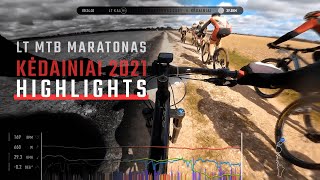 Lietuvos Kalnų Dviračių MTB Marathon Kėdainiai 2021 09 05 - Highlights - Amateurs - Garmin Data