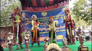 Skandini dance performance at Chilkur Balaji Temple 22/12/2024