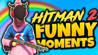 Hitman 2 Funny Moments! - #1 - LET'S GO TO THE RACES! - (Miami Gameplay)