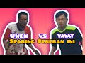 Uwen tantang Yayat sparing || PTM Rakata Raya || Pingpong Cilegon