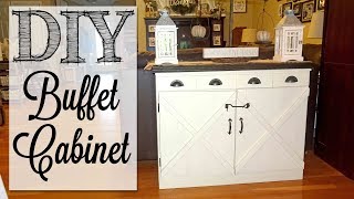 DIY Buffet Cabinet | Old Dresser Makeover