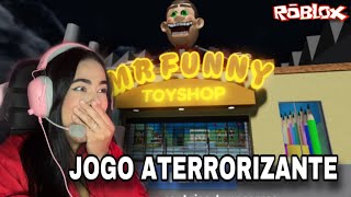 Minha PRIMEIRA VEZ jogando FUJA DO TOYSHOP DO SR.Funny