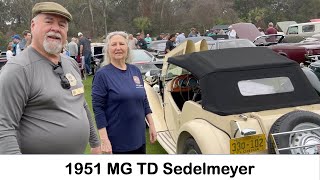 1951 MG TD - Bruce and Roberta Sedelmeyer