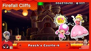 Peach’s Castle secret exit PLUS secret level Walkthrough| New Super Mario Bros U Deluxe