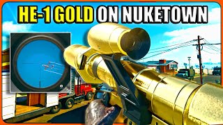 Get The HE-1 Gold On Nuketown Fast! Destroy UAV Guide