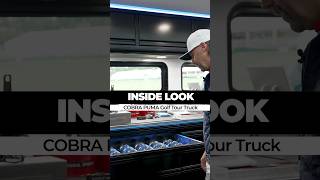 Cobra's new PGA Tour trailer is a high-tech golf center on 18 wheels #golf #cobragolf #golfshorts