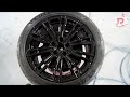 bmw 320 d alloy wheels paint u0026 dechroming in glossy black revolution detailing studio