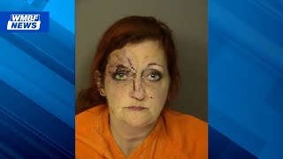 Woman accused of kicking officer, making bomb threat to Conway Police Department