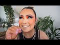 pop of colour 🧡 neon orange smokey eye… grwm