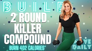 2 Round KILLER Compound Workout | Strength Workout at Home