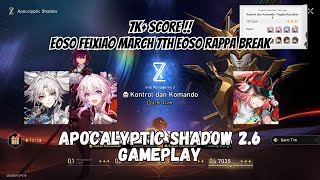 7000+ Score !! • F2P Apocalyptic Shadow 2.6 Gameplay • Feixiao x March 7th & Rappa Superbreak