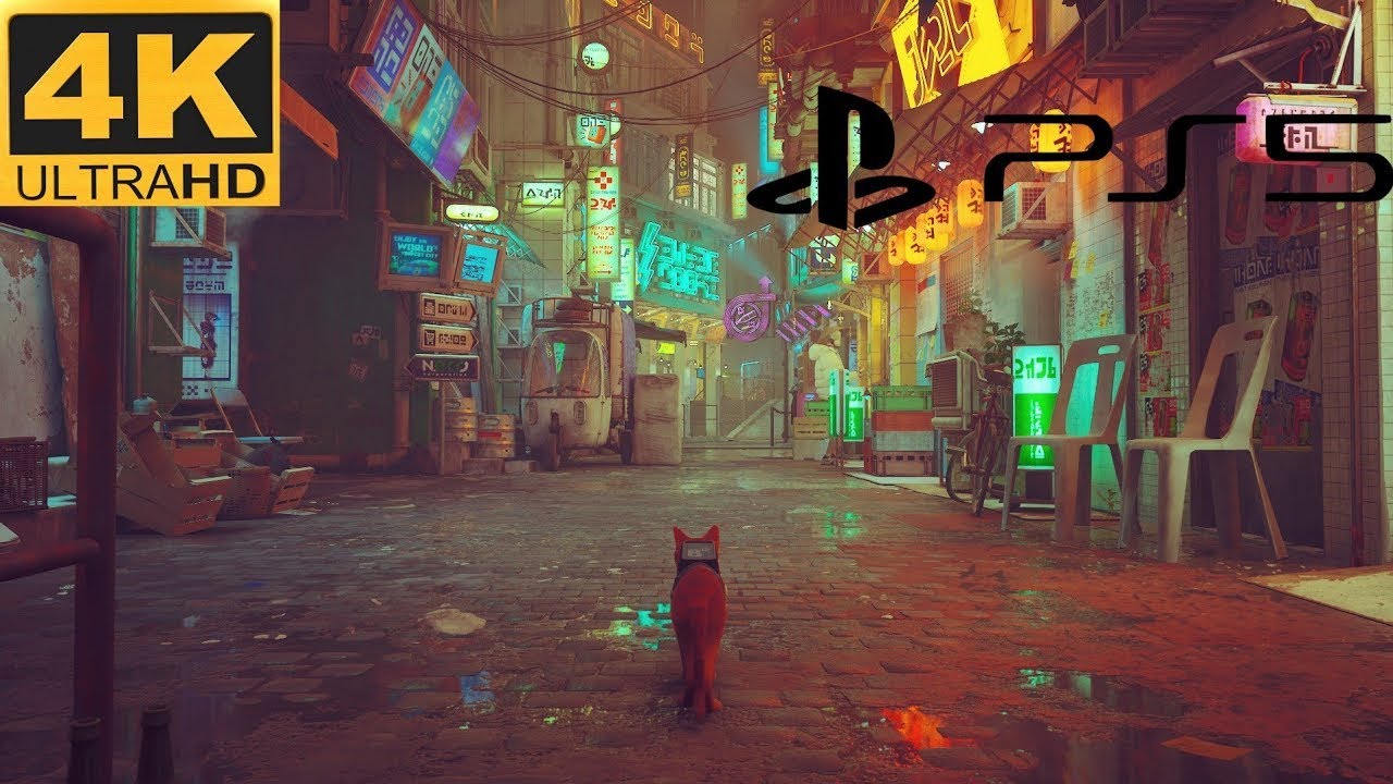 Stray 4k Ps5 - YouTube