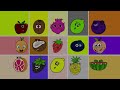 fruits and colors song 3 funny kids fruit song