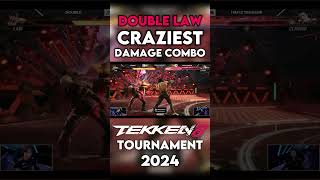 Double Law Craziest Damage Combo Tournament 2024 #tekken8