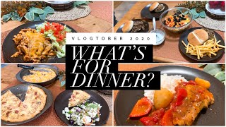 What’s for Dinner | Meals of the Week | Vlogtober 2020 | Simply Honest Living