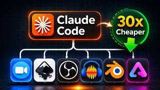 CLI-Anything: Claude Code Can Now Run ANY App (30x Cheaper Than MCP)