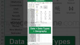 Heat Map in Excel 🔥 #excel #msexcel #myexcelonline #shorts