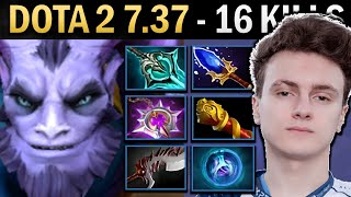 Riki Gameplay Miracle with 16 Kills and Linkens - Dota 7.37