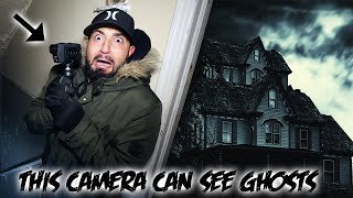 THIS CAMERA CAN SEE GHOSTS // PARANORMAL CAUGHT ON CAMERA IN THIS DEMON  HOUSE