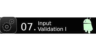 07 Input Validation Issue I (DIVA)