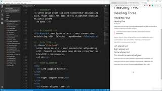 Materialize CSS from Scratch: Lesson 05 - Typography Alignment