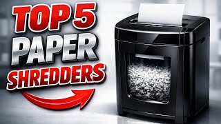 Top 5 Best Paper Shredders 2026: Top Picks for Security & Heavy Duty Use!