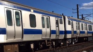 【普通列車恐るべし】130km/hで常磐線牛久～龍ヶ崎市を爆走通過