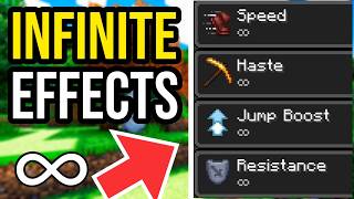 How To Get INFINITE Potion EFFECTS in Minecraft Bedrock & Java!