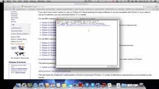 Install Python 2 on Mac