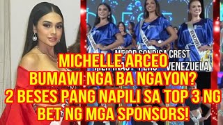 MICHELLE ARCEO MAS PALABAN NA NGAYON! 2 BESES NAPILI NG MGA SPONSORS NG REINA HISPANO AMERICANA!