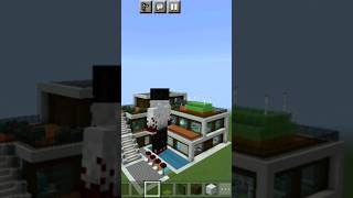 متابع تحداني ابني بيت ضخم (تحديات المتابعين) #minecraft