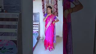 Gulabi Sadi ♥️| गुलाबी साड़ी | #shorts |  trending video || Remix songs 🔥|| Meena dance #marathisong