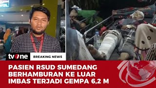 Gempa 6,2 Guncang Garut, Pasien RSUD Sumedang Terpaksa Dievakuasi ke Halaman | Breaking News tvOne