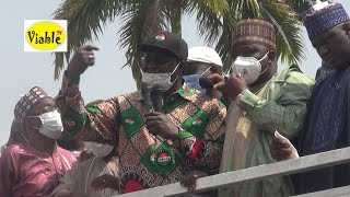 NLC strike 2021 : NLC, TUC Storm National Assembly, Protest Over Minimum Wage