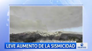 Aumentó la actividad sísmica en el volcán Nevado del Ruiz