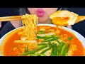 ASMR EXTRA CHEESY SPICY BULDAK NOODLES & SOFT BOILED EGG | EATING SOUNDS | MUKBANG | ASMR PHAN