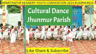 Jhunmur Cultural Dance || Birmitrapur Deanery Youth convention 2024 Kuarmunda 🔥 🔥🔥