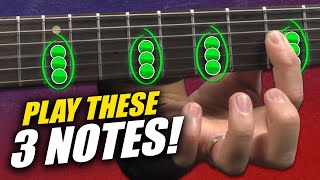 The 3 Notes that will FOREVER Unlock Your ENTIRE Fretboard