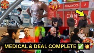 🔴Breaking! Man United win race to sign £50m Striker to replace MARTIAL by Jim RATCLIFFE, Medicals✅