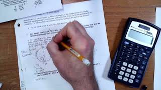 Parallel Sailing - Calculate Course and Distance given Change in Longitude
