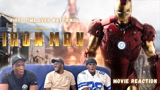 THE BEST SUPERHERO!!! First Time Reacting To IRON MAN | Group Reaction | MOVIE MONDAY