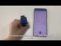 how to connect bluetooth finger ptt with mobile phone