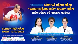 🔥NHỮNG THÔNG TIN MỚI VỀ NHIỄM CÚM MÙA Ở NGƯỜI CÓ BỆNH NỀN!