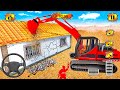 City Construction JCB Excavator 3D #3 - Heavy Crane Driving Simulator - Android Gameplay