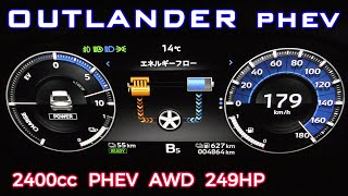 (2022y) New Outlander PHEV , acceleration test.MITSUBISHI GN0W