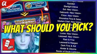 Neo Vision Select Ticket...Ranking Unit List Guide [FFBE Global]