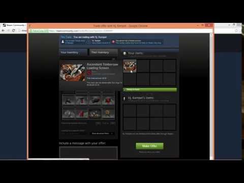 Tutorial Cara Trade Offer Item Dota 2 di Steam Tutorial Cara Trade Offer Item Dota 2 di Steam