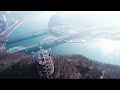 단양 만천하스카이워크 짜릿한 하늘길^^ 110m 절벽에서 남한강을 바라보다 드론촬영 drone shot 4k welcome fly